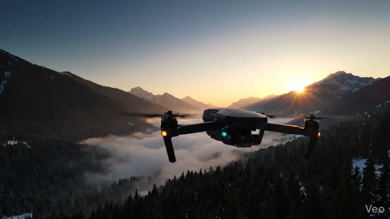Unmanned aerial vehicle in autonomous flight